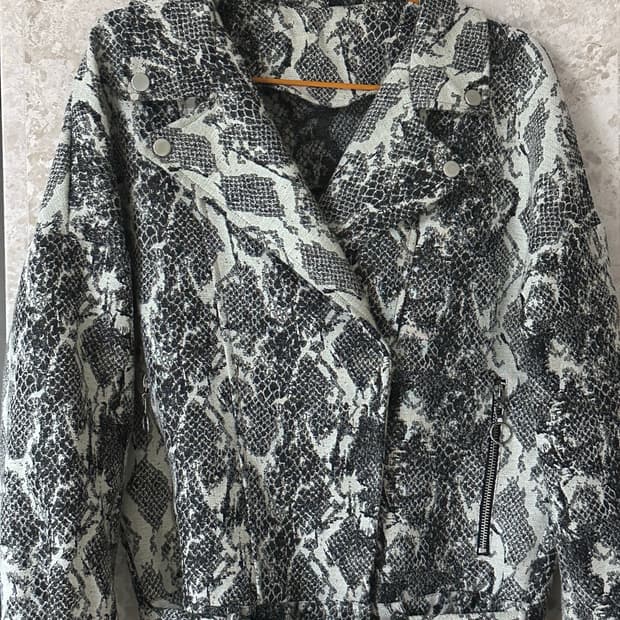 jacquard pattern jacket