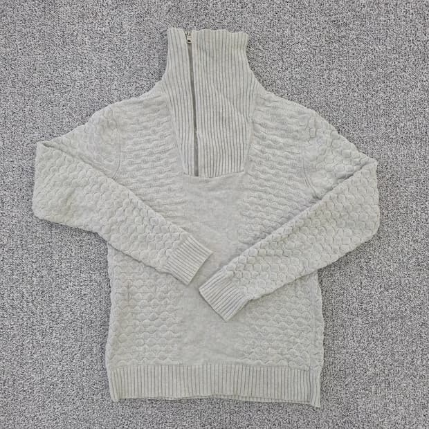 [S/P] 아르마니익스체인지 반집업 니트 0121J