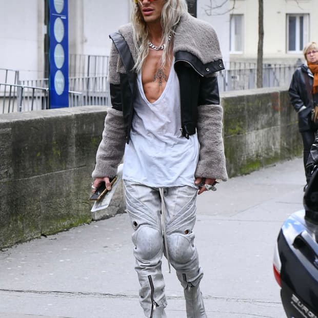 릭오웬스 21FW 키스 시어링 자켓 42사이즈