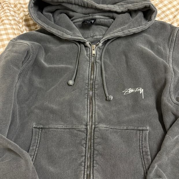 스투시 피그먼트 다이드 스탁 후드집업