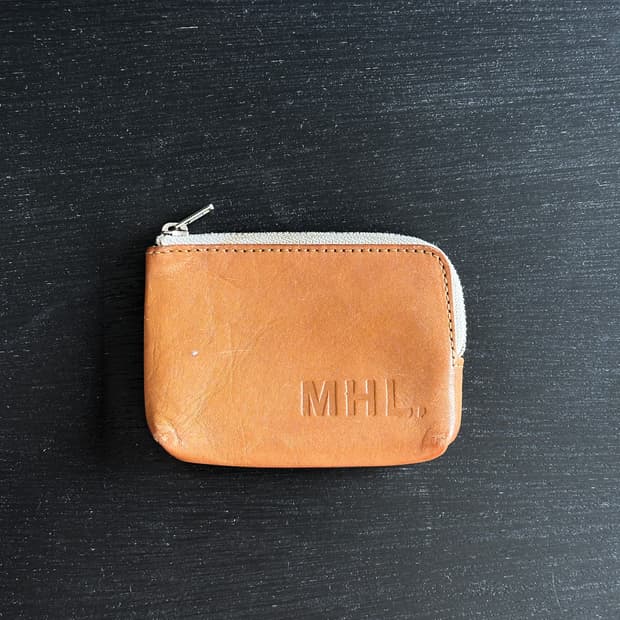 MHL 마가렛호웰 BASIC LEATHER 동전지갑 카드지갑