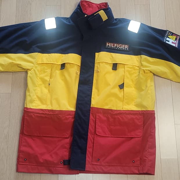 타미힐피거 올드스쿨 90's 세일링기어 바람막이