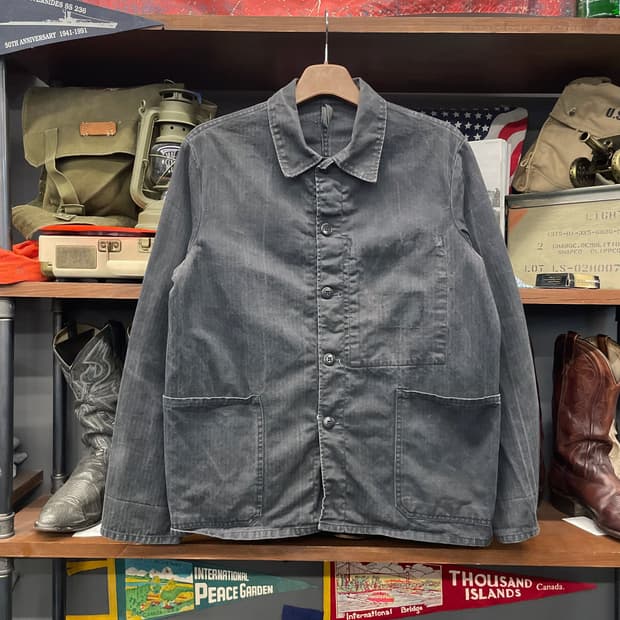 50s-70s 프렌치 워크 자켓 / 빈티지 초어 자켓 워크 웨어