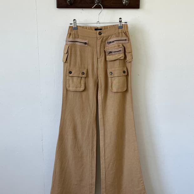 INGNI 린넨 포켓 진