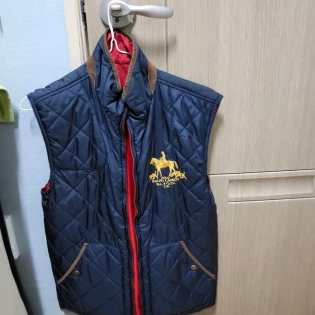 폴로 랄프로렌 양면 퀼팅 조끼 (사이즈 55_66