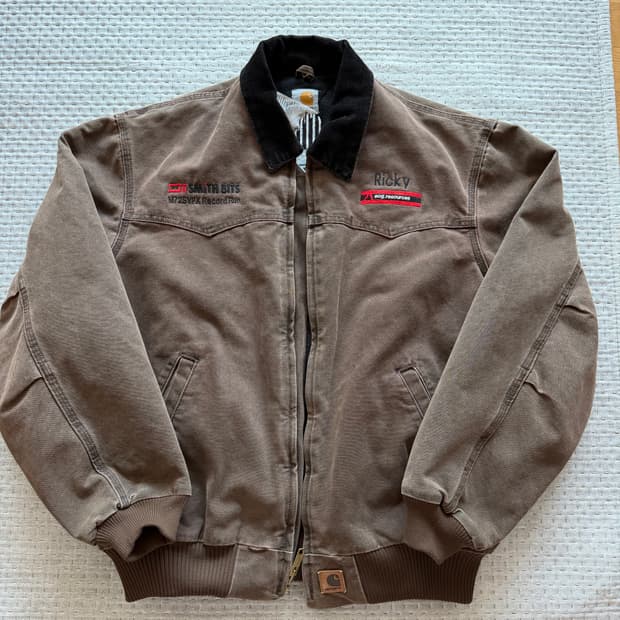 [XL]칼하트 산타페 샌드스톤 덕 자켓 j14 j13