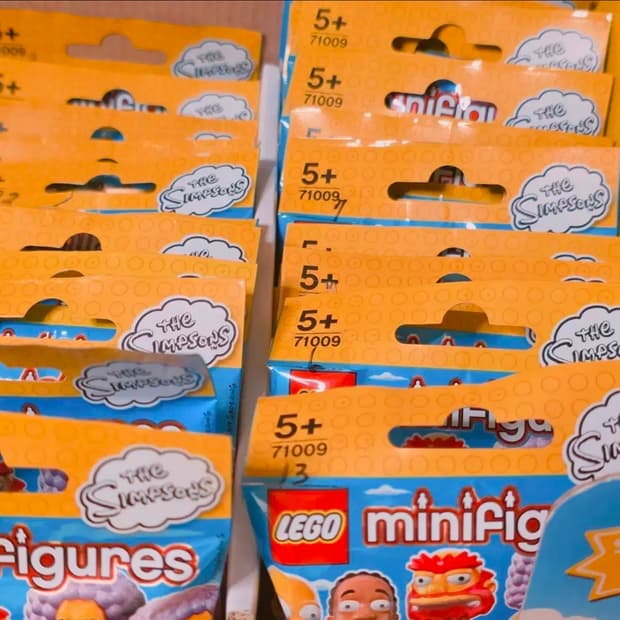 레고 미니피규어 심슨2 1번 호머 심슨