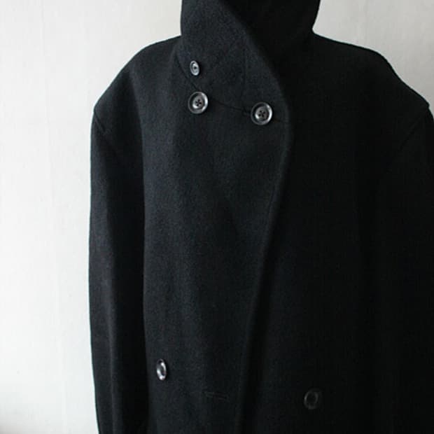 YOHJI YAMAMOTO REGULATION MEN  모직 코트 새제품