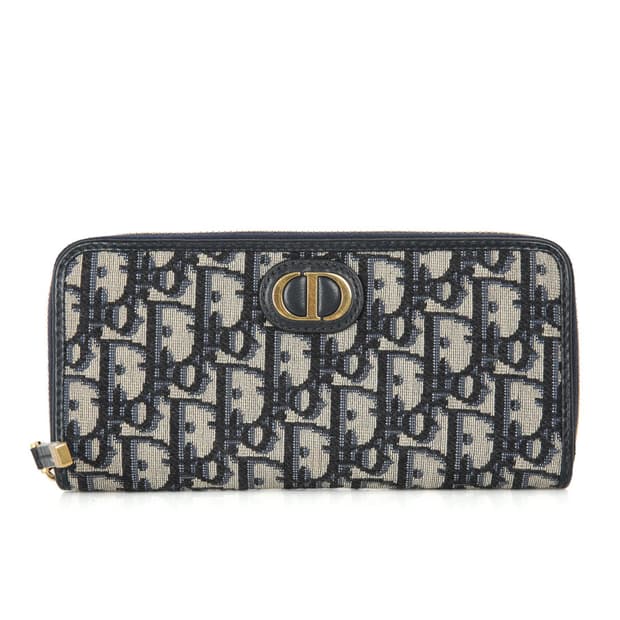 디올 오블리크 30 몽테인 지퍼지갑 장지갑 S2094UTZQ 보증서