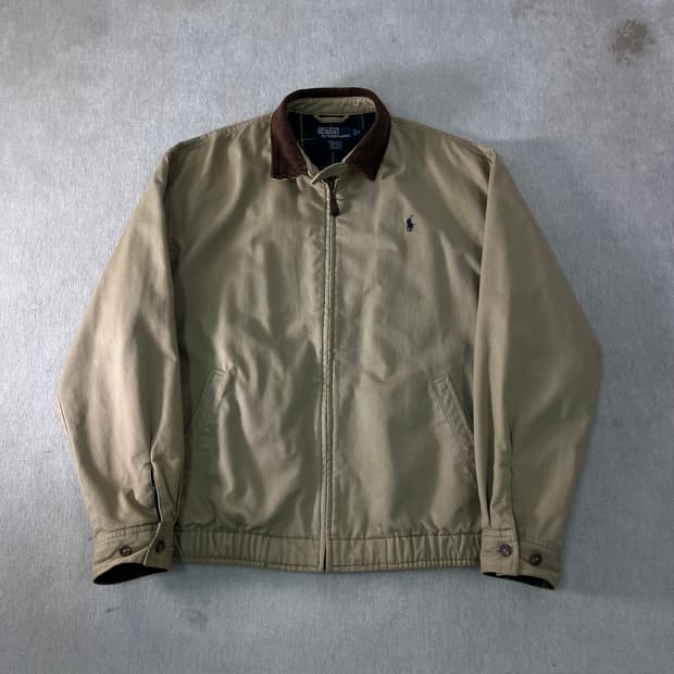 105 폴로랄프로렌 코듀로이 스윙톱 블루종 자켓