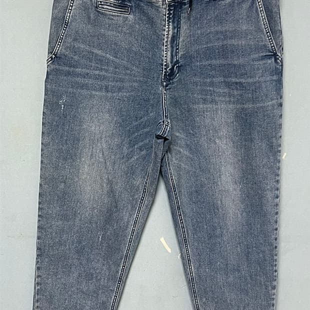 series 시리즈 남자 밴딩청바지 춘하 배기핏 스판 스키니 XXL 36