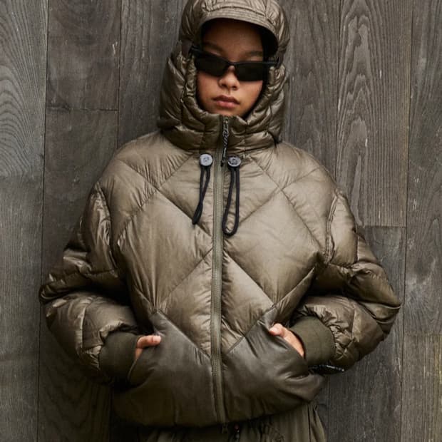 구함) 펜필드 라이엇 덕 다운 플라이트 자켓 베이지