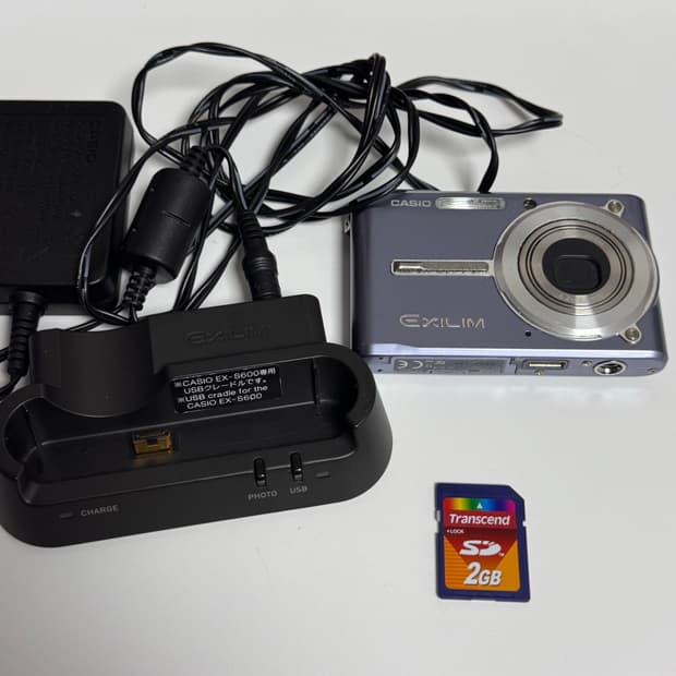 ✨희귀✨ Casio exilm s600 카시오 엑슬림 디카 디지털카메라