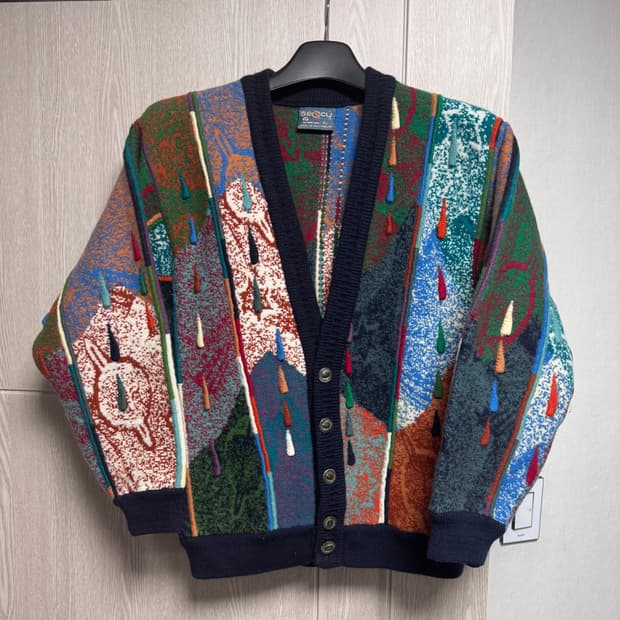 Geccu 게쿠 케이블 니트 가디건