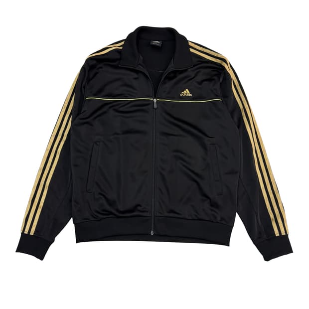 아디다스 금장 로고 트랙 탑