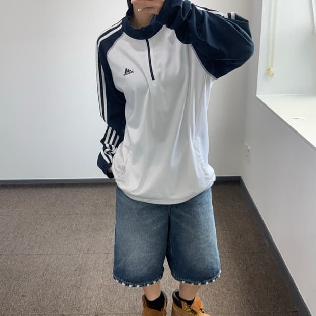 Adidas 아디다스 네이비 나그랑 롱슬리브