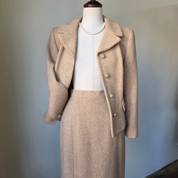 Aylesbury 부클 트위드 셋업