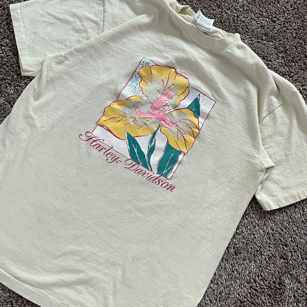 Rare harley tee 빈티지 할리데이비슨 티셔츠