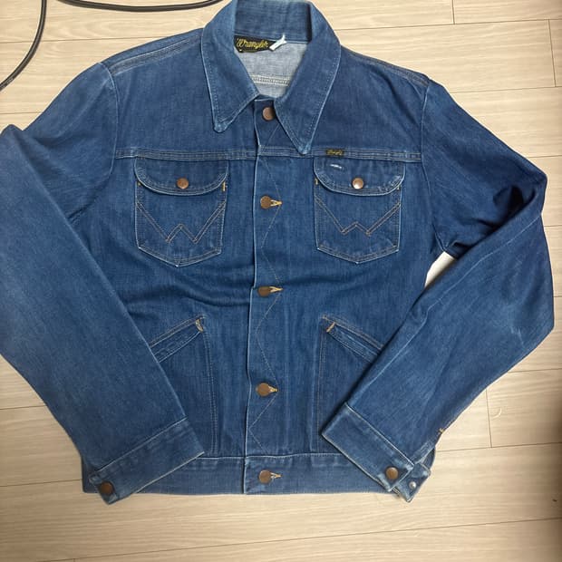 랭글러 청자켓 데님 자켓