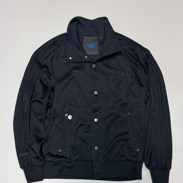 희귀!! 아디다스 파이어버드 22년도 트랙자켓 블랙 블루종