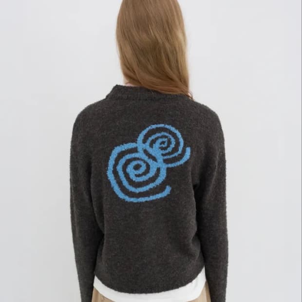 엔조블루스 니트집업