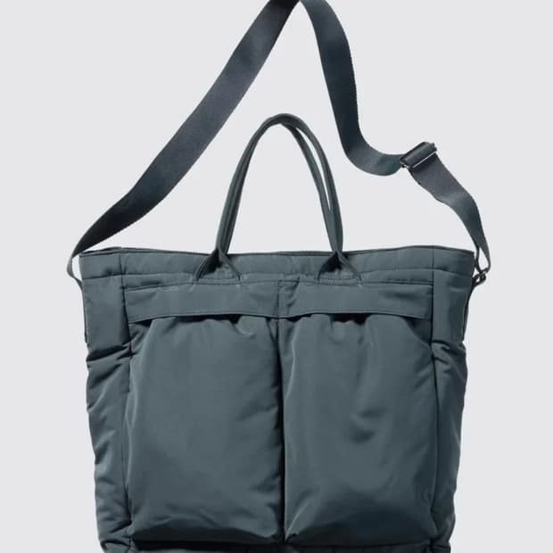 유니클로 C 2WAY 유틸리티 백 그레이