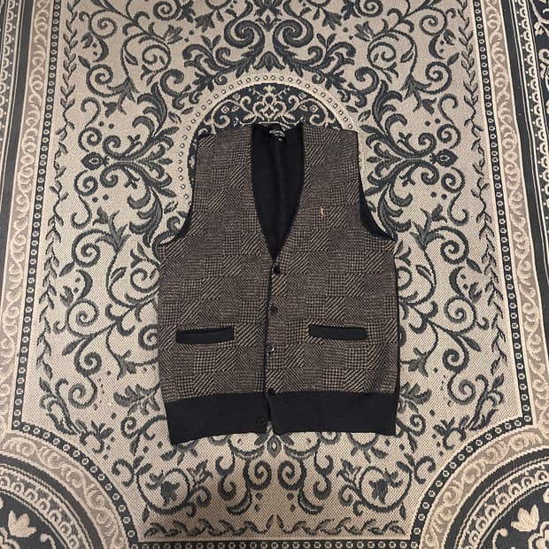 95 입생로랑 니트 조끼/W2589