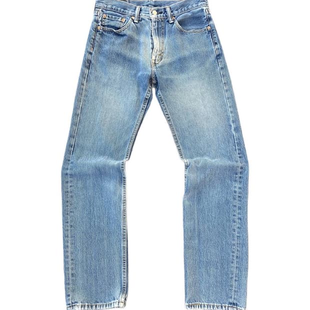 Levis 505 indigo jeans (28) a97