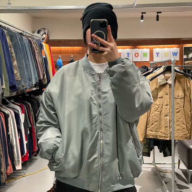 빈티지 MA-1 항공점퍼 자켓  