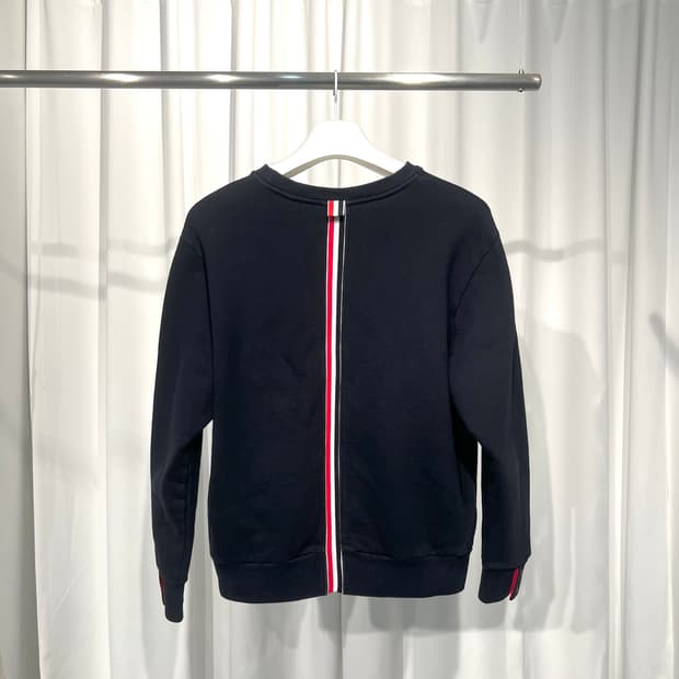 (3) 톰브라운 백삼선 맨투맨 