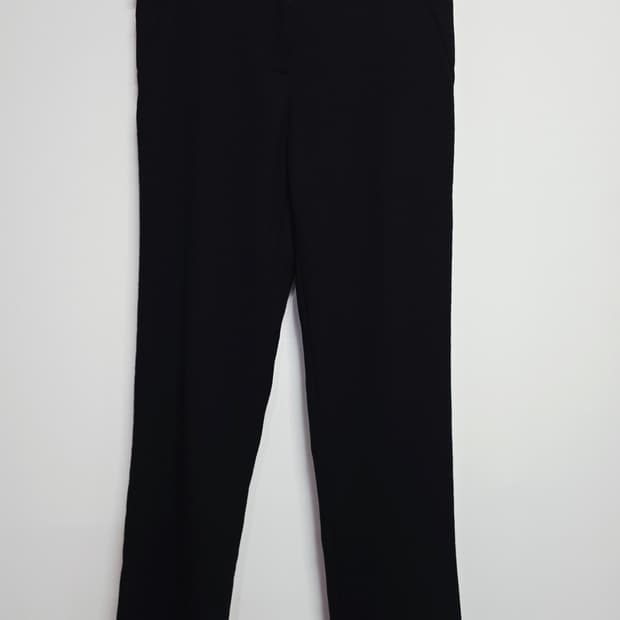 잇미샤 블랙 여성 정장 바지 슬랙스