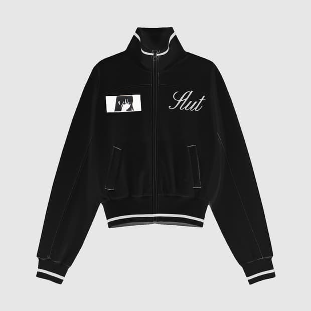 1 3 본네 패치 트랙 자켓 블랙 미개봉 새제품 판매