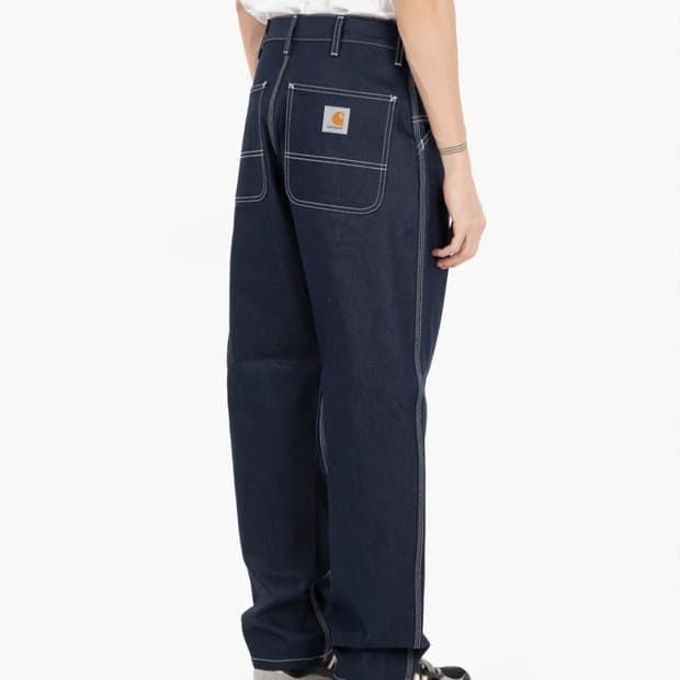 칼하트 WIP 심플 팬츠 28/32 데님 남녀공용 정품