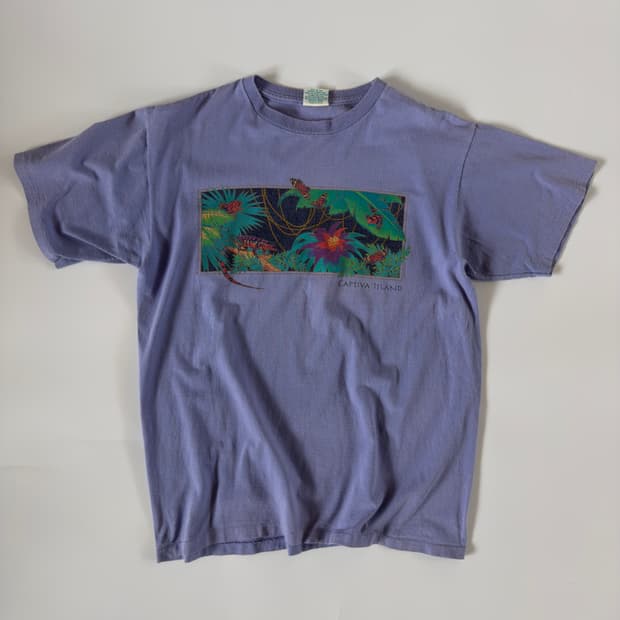 90s captiva island 빈티지 캡티바 아일랜드 티셔츠