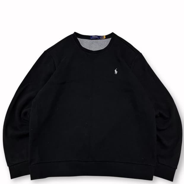 폴로 랄프로렌 신형 qr택 블랙 맨투맨