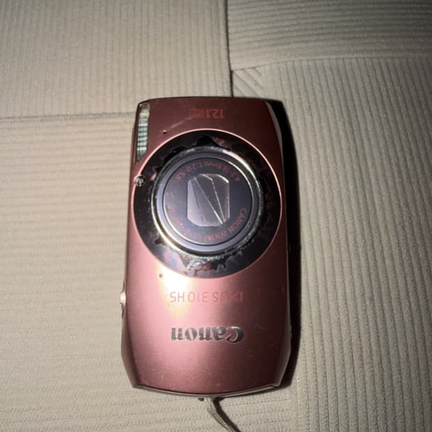 캐논 ixus310 카메라 핑크