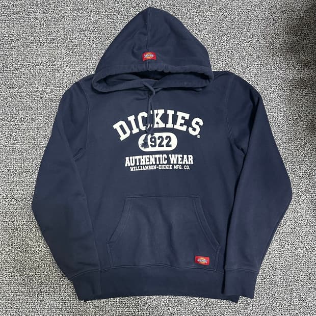 (M) 디키즈 네이비 후드티