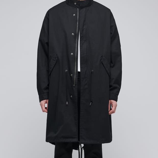 무신사스탠다드 / M65 피쉬테일 파카 블랙 / L