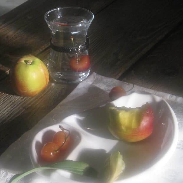 Frustrated Oyster Belted Water Glass