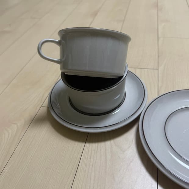 아라비아핀란드 페니카 커피잔 2조