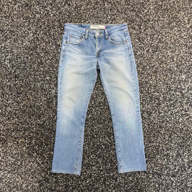 리바이스 우먼스 수퍼로우 부츠컷 데님 (32)  