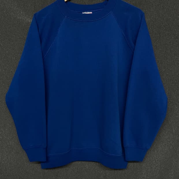 [XL] 90s Hanes USA 헤인즈 블랭크 스웻셔츠 크루넥