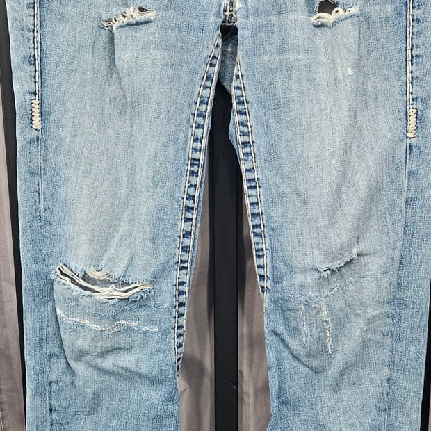 Made in USA 트루릴리전 월드투어 조이T 데미지 데님 31