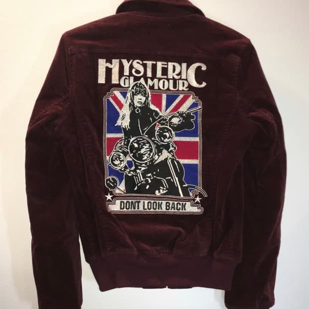 (구매) 히스테릭글래머 자켓 버건디