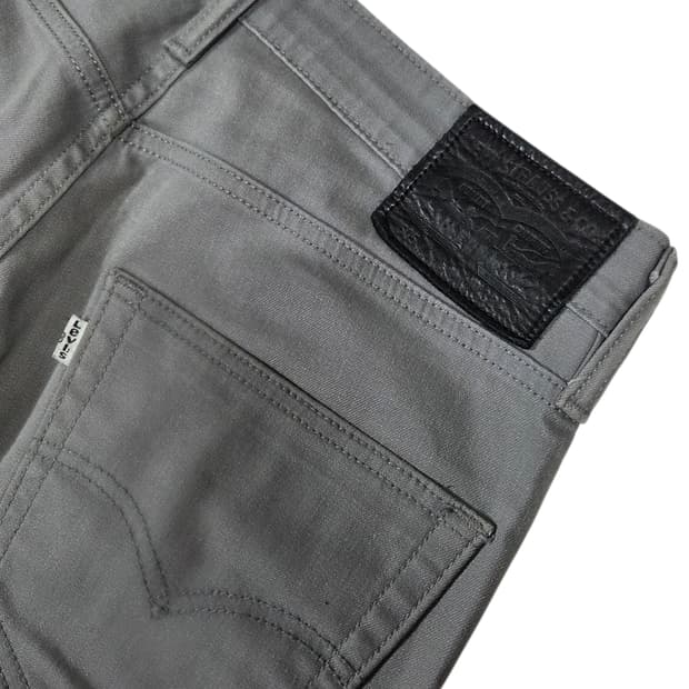 리바이스 505 그레이 데님 팬츠 W32 L34