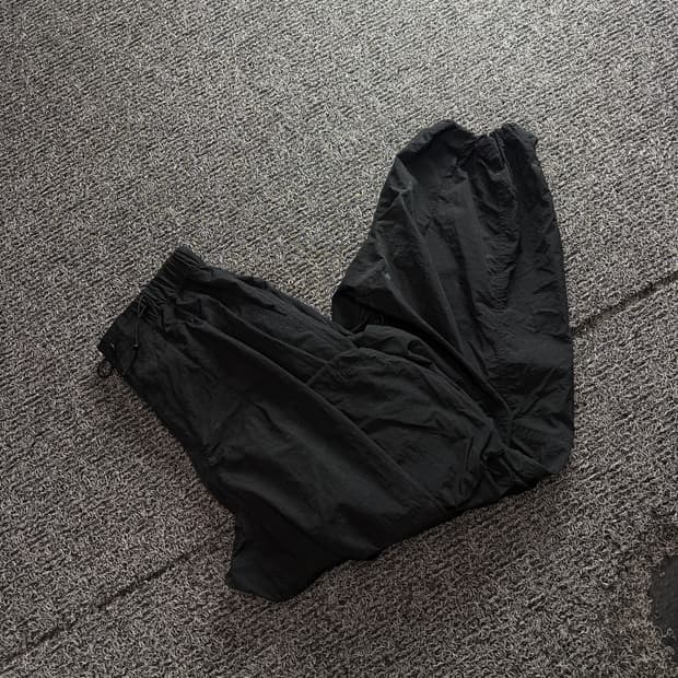 낫포너드 빅포켓 파라슈트 팬츠 블랙 4944