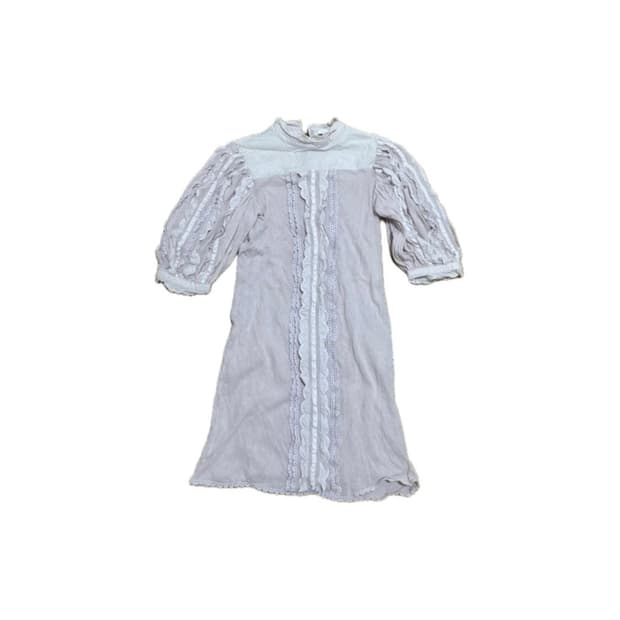 see by chloe 프릴 미디원피스