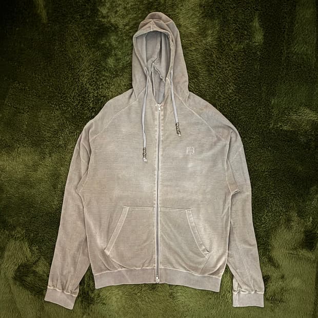 [XL] 코스트퍼킬로 라이트 웨이트 블리치드 후드집업 그레이