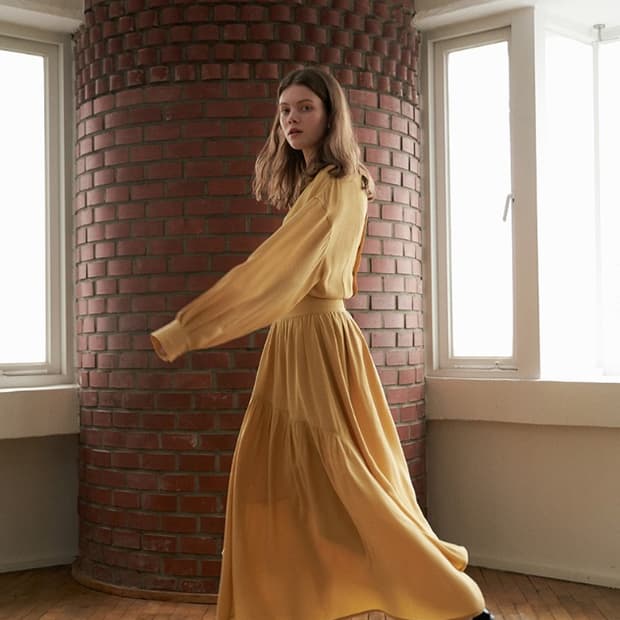 오버듀플레어 레이어 플레어 원피스