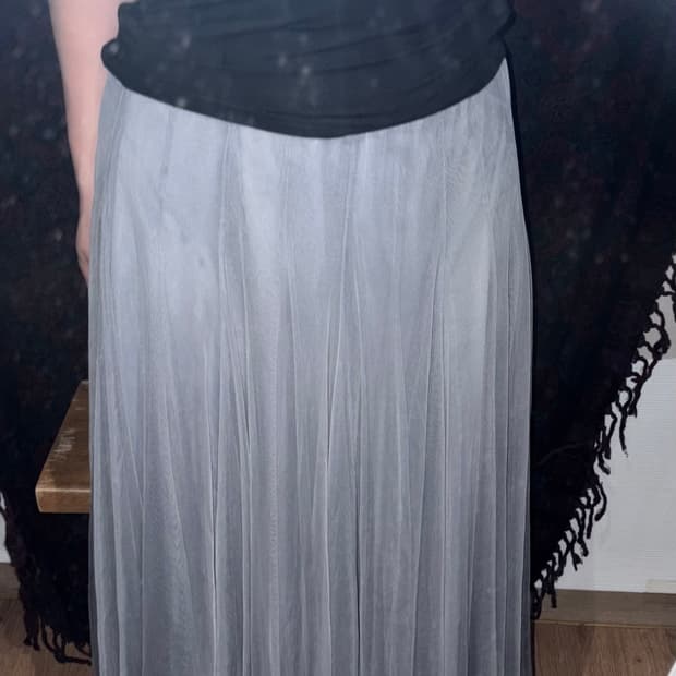 Grey sha skirt
